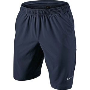 Woven 11” Tennis Short (Navy)